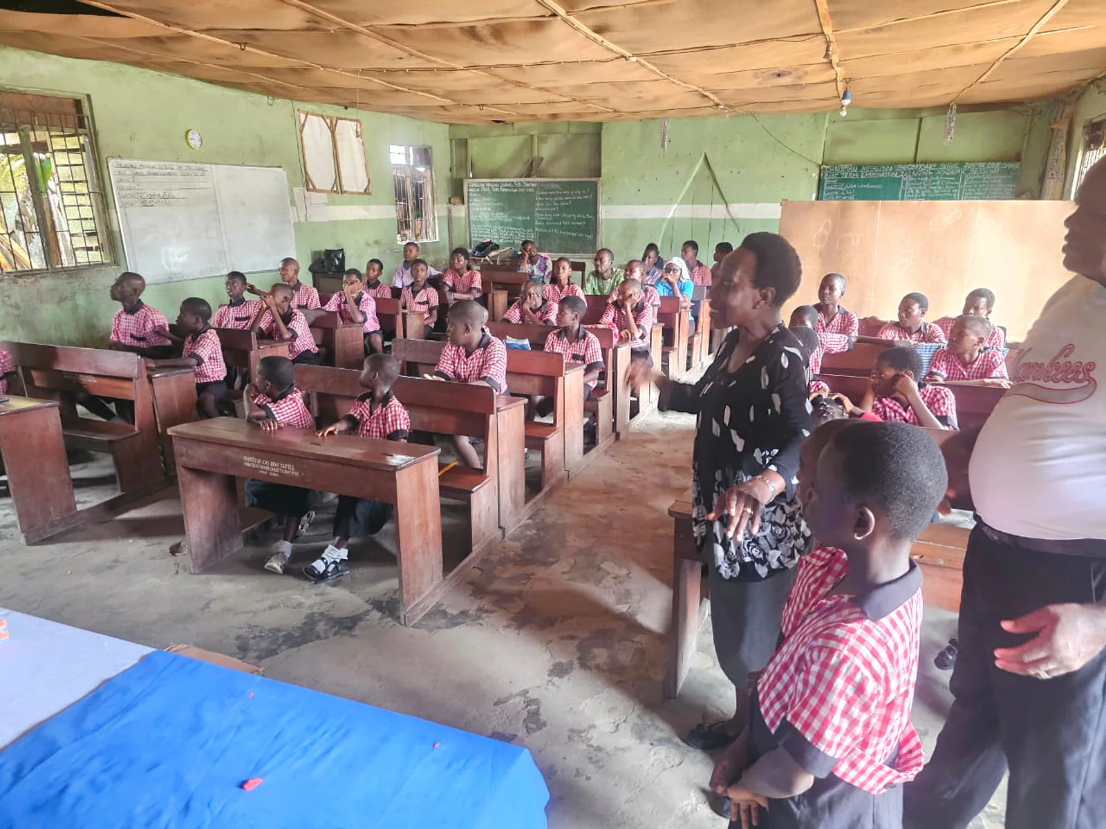 International Day of Persons with Disabilities visit, School of the Deaf, Sapele