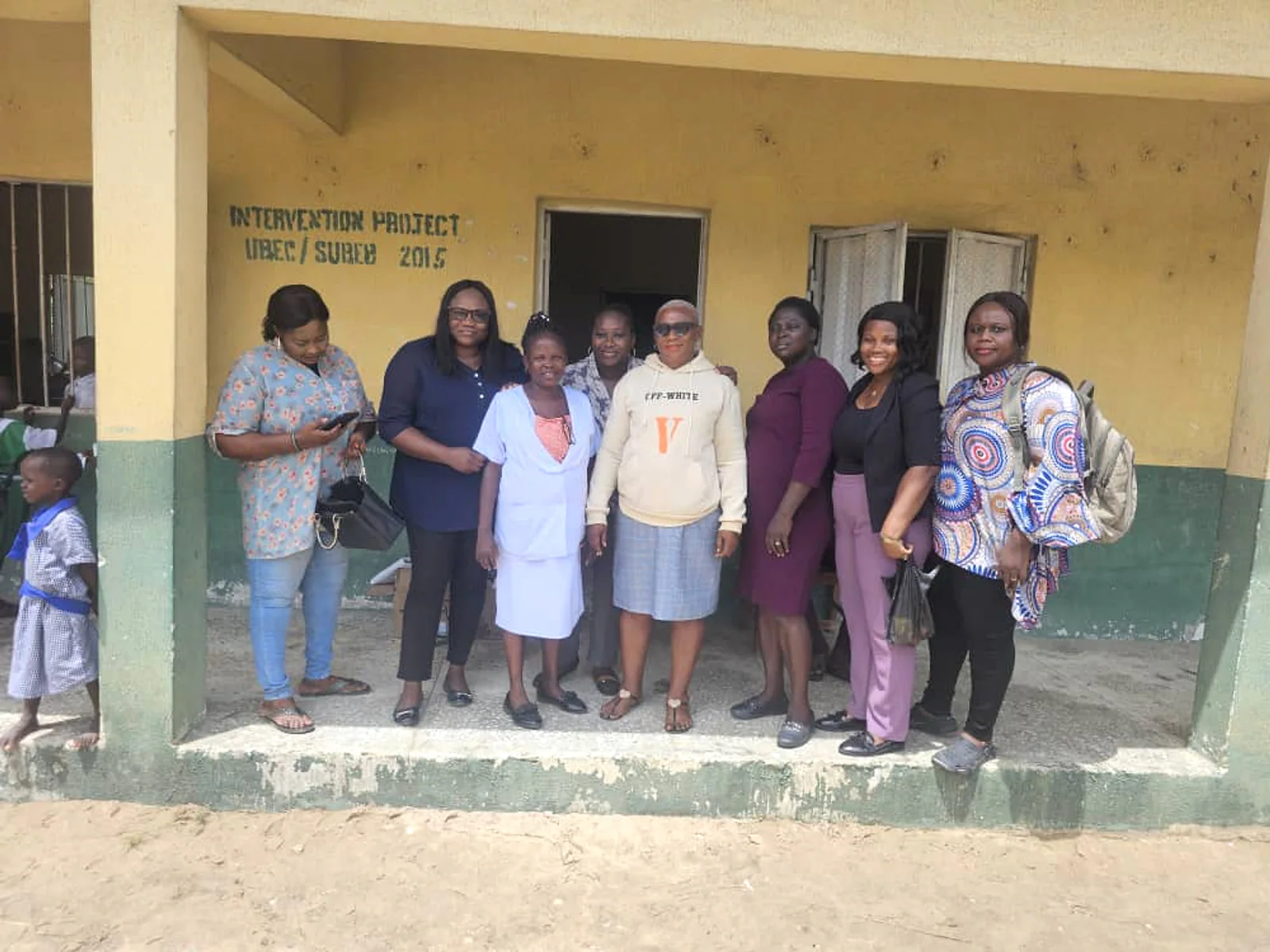 Scene from the Ovu School Health Programme, May 2025